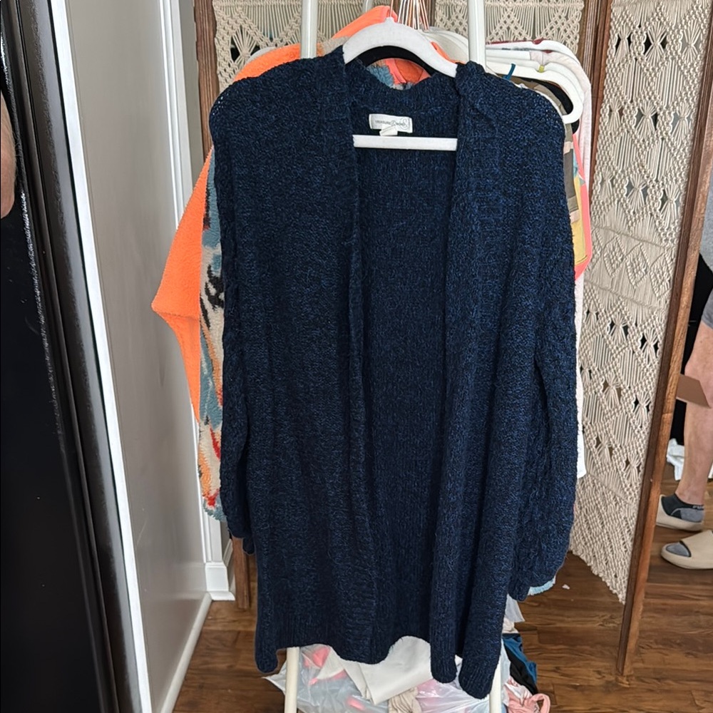 Treasure & Bond Navy Blue Cardigan